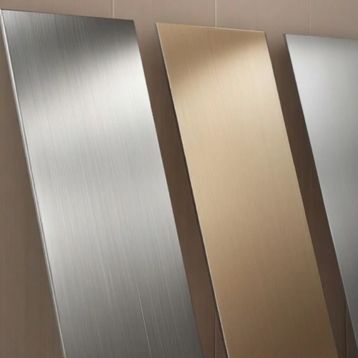 Panel Veneer Bertekstur Logam
