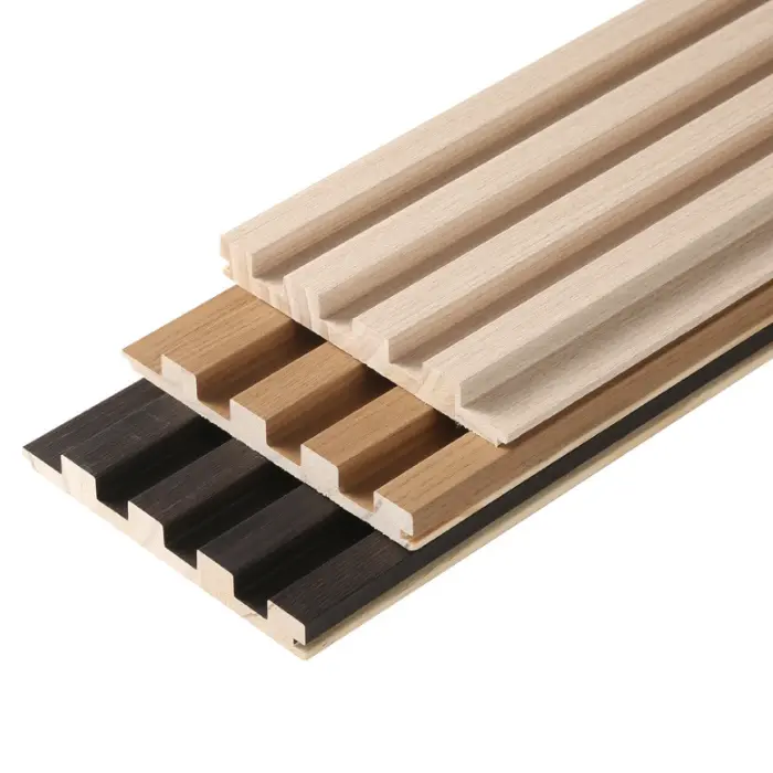 Panel Dinding Akustik Slat