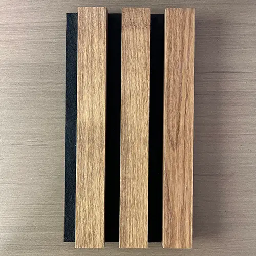 Panel Penyerap Suara Bilah Kayu